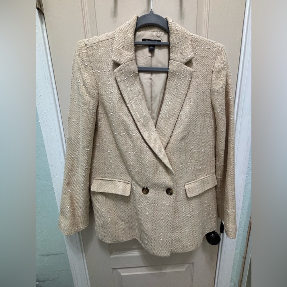 Ann Taylor Petite Light Tan Blazer